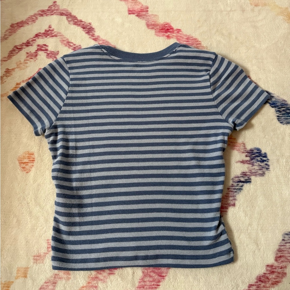 Hollister Blue Stripped Shirt - Picture 3 of 3